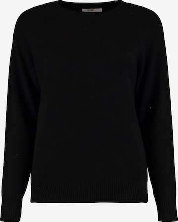 Pull-over 'As44ra' Hailys en noir : devant