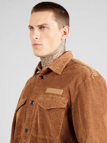 TOMMY HILFIGER Regular fit Button Up Shirt in Brown