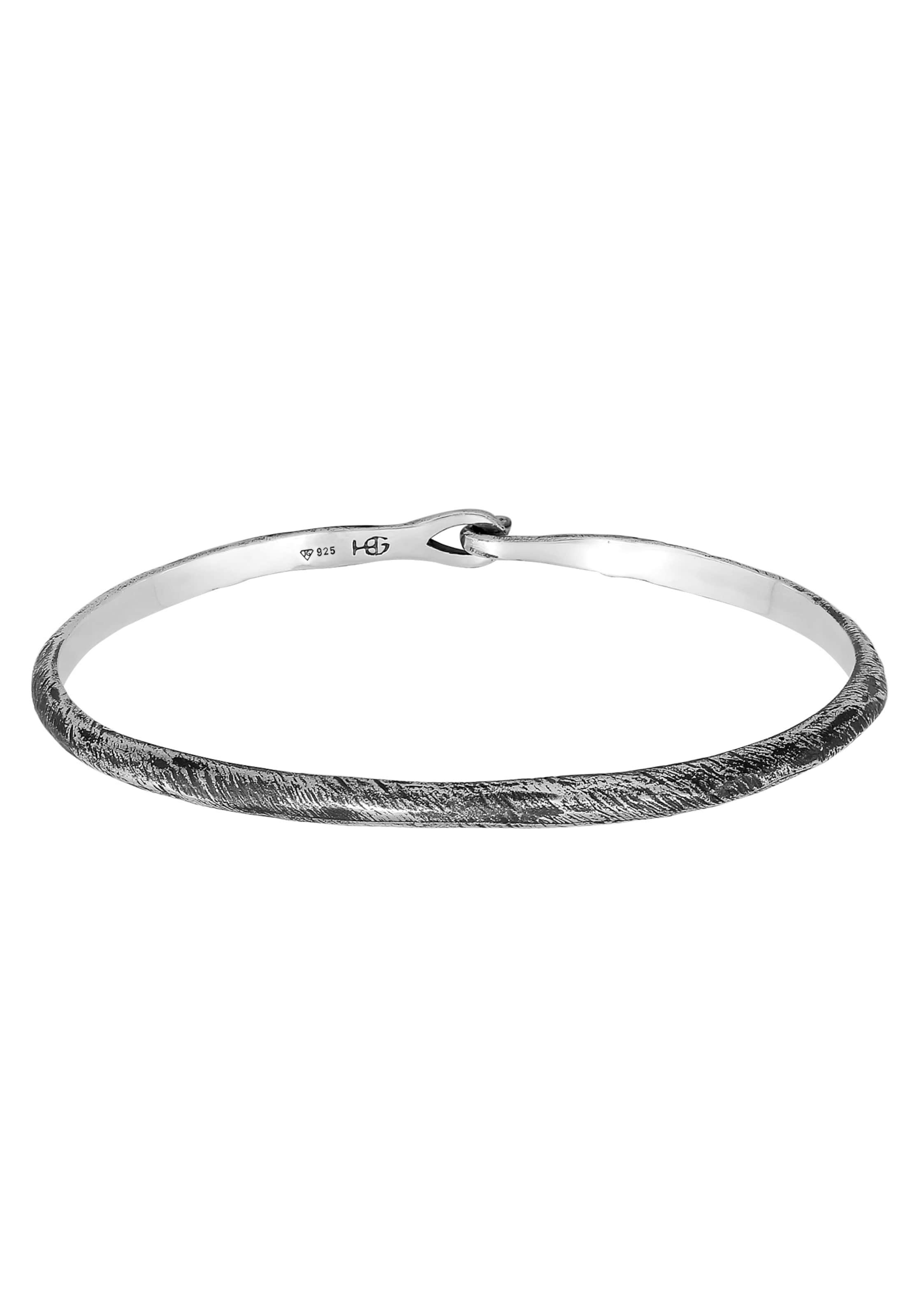 Haze&Glory Armbånd 'Hook' i sølv: forside