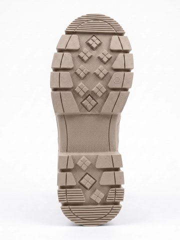 TorWeit Enkellaarsje 'Cool Lace Up Ankle Boots' in Beige