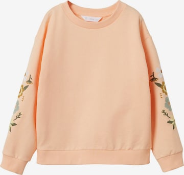 MANGO KIDS Sweatshirt 'Isabel' in Orange: front