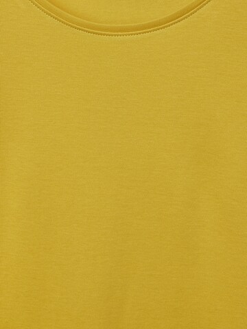CECIL T-shirt 'Lena' i gul