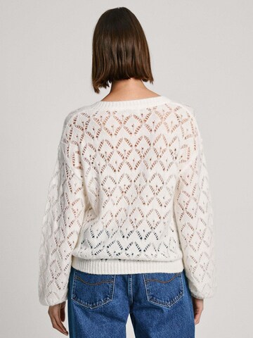 Pepe Jeans Pullover in Weiß