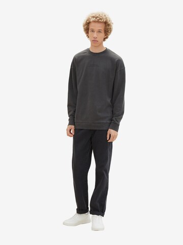 TOM TAILOR DENIM Sweatshirt in Grijs