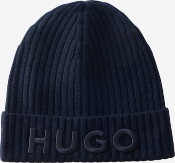 HUGO Beanie in Blue: front