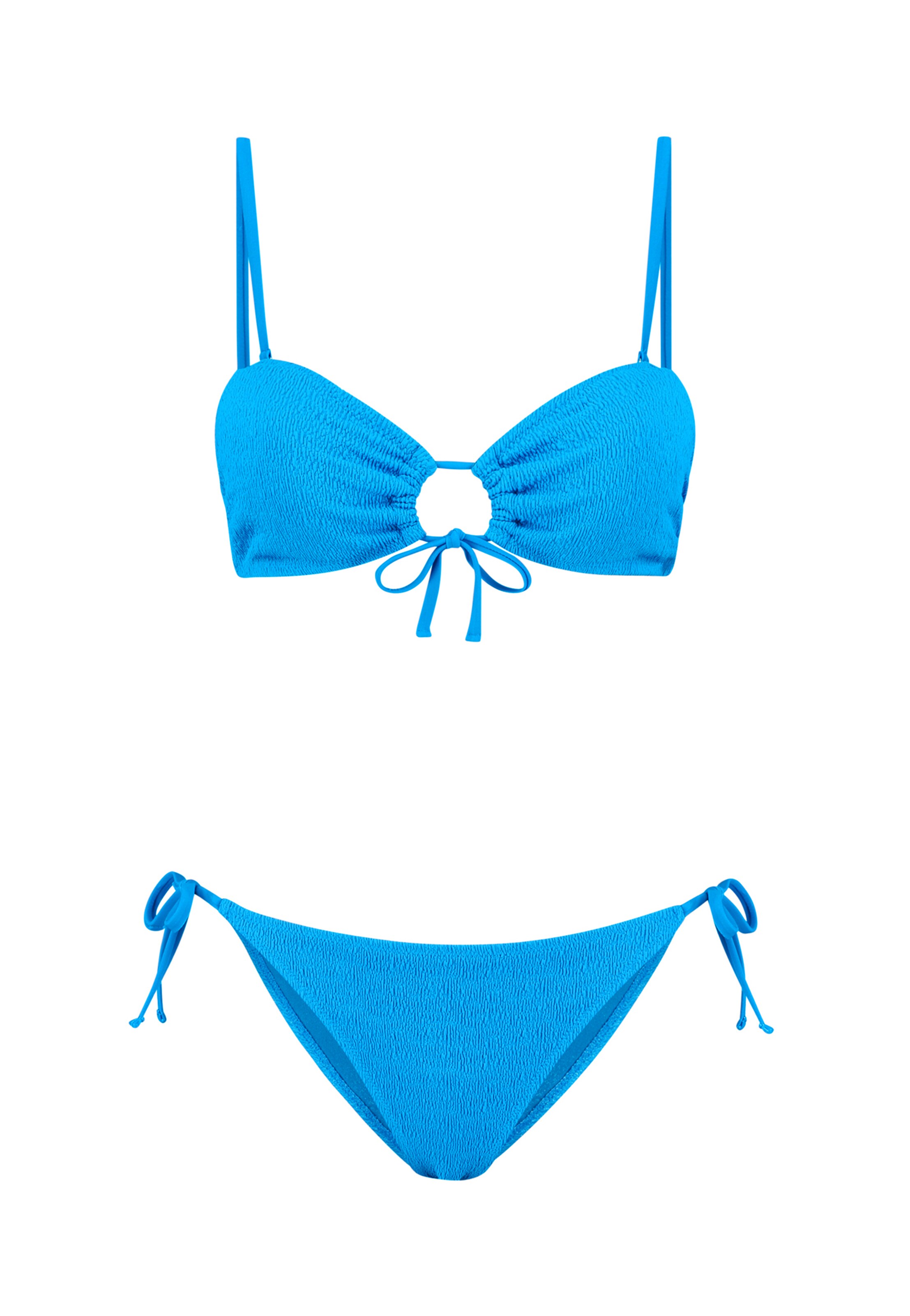 Shiwi Сутиен бандо Бански тип бикини 'Zoe' в синьо: отпред