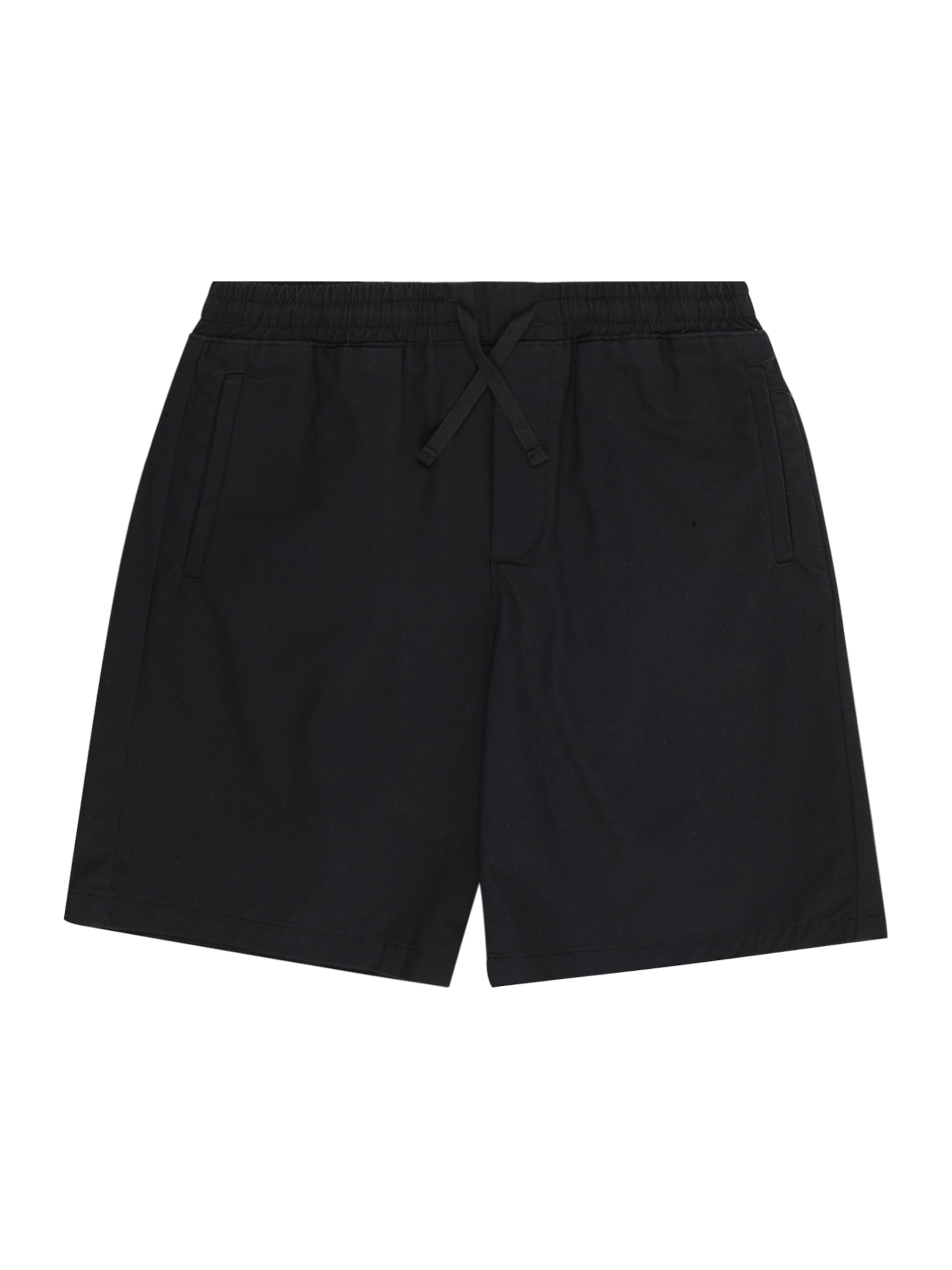 Regular Pantalon Abercrombie & Fitch en noir : devant