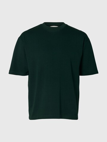 SELECTED T-Shirt in Grün: Vorderseite