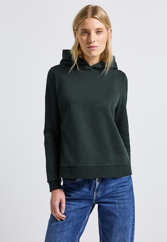 STREET ONE Sweatshirt in Grün: Vorderseite