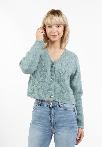 Cardigan 'Blonda' MYMO en bleu : devant