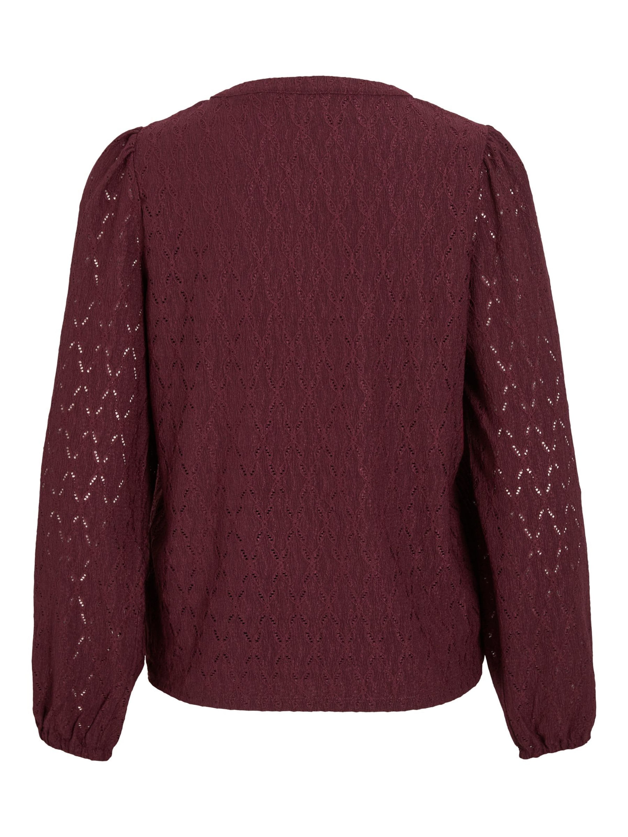 VILA - Blusa 'VIMADURA' en rojo