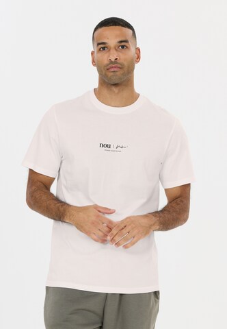 NOU T-Shirt 'Roddy' in Weiß: Vorderseite