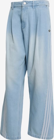 ADIDAS ORIGINALS Baggy Джинсы с плиссировкой 'Adilenium Season 5' в Синий: спереди