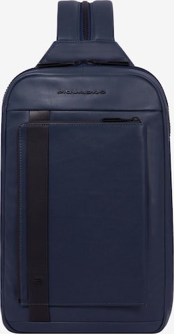 Piquadro Crossbody Bag 'David' in Blue: front