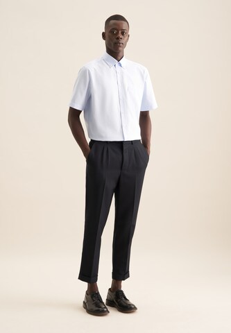 SEIDENSTICKER Regular fit Business shirt 'Smart Essentials' in Blue