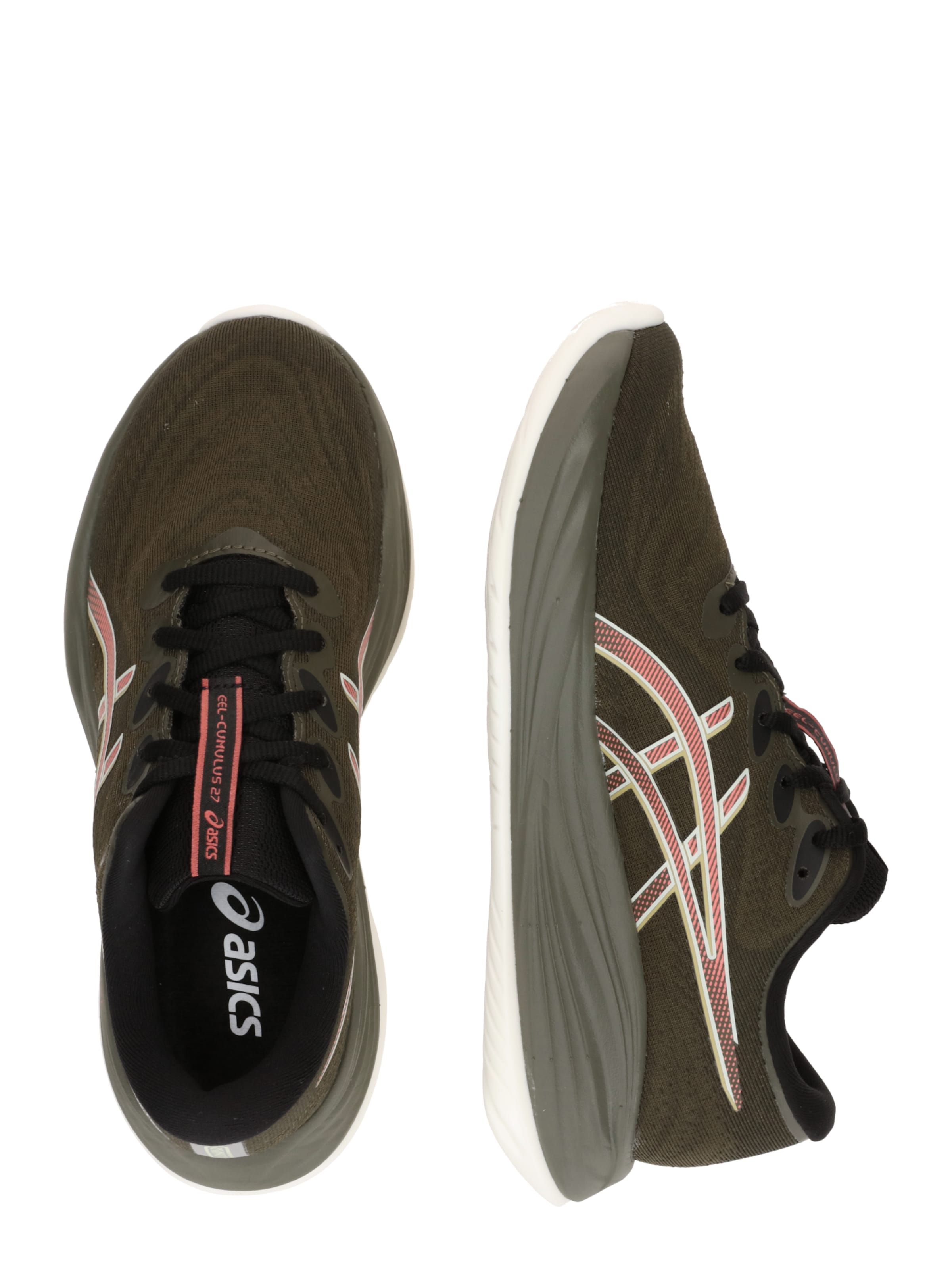 Chaussure de course 'GEL-CUMULUS 27' ASICS en marron