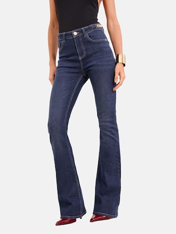 Lipsy Na zvonec Kavbojke | modra barva: sprednja stran