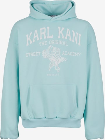 Karl Kani Collegepaita 'Street Academy' värissä sininen: etupuoli