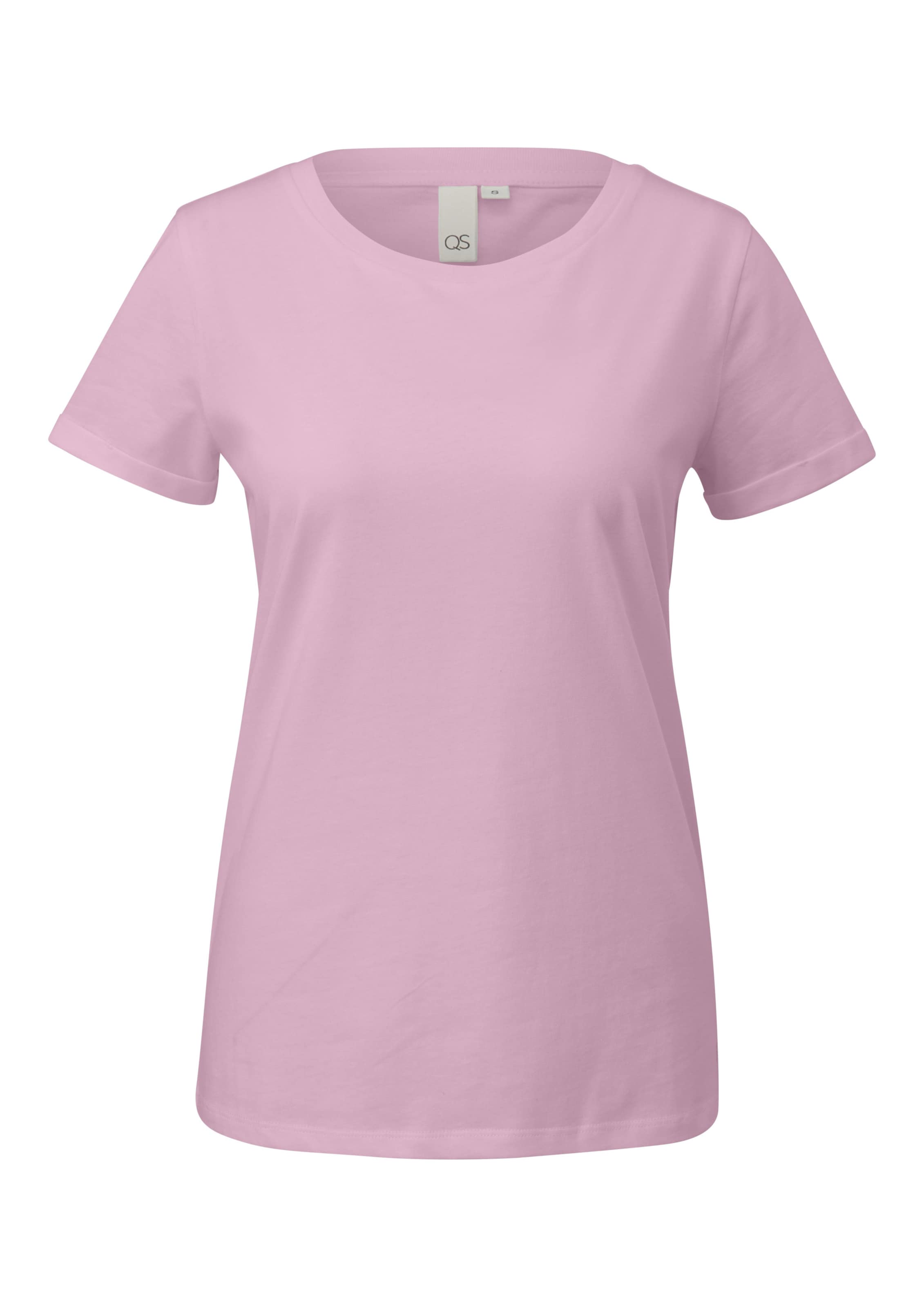 QS T-Shirt in Pink: Vorderseite