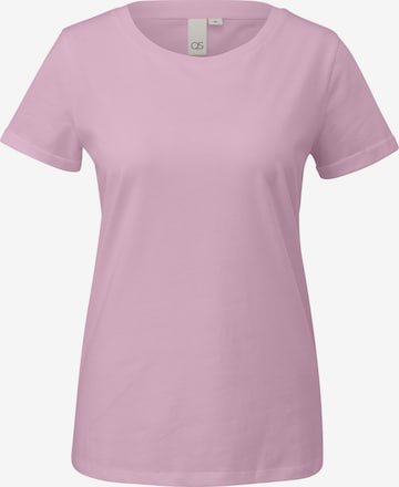 QS T-Shirt in Pink: Vorderseite