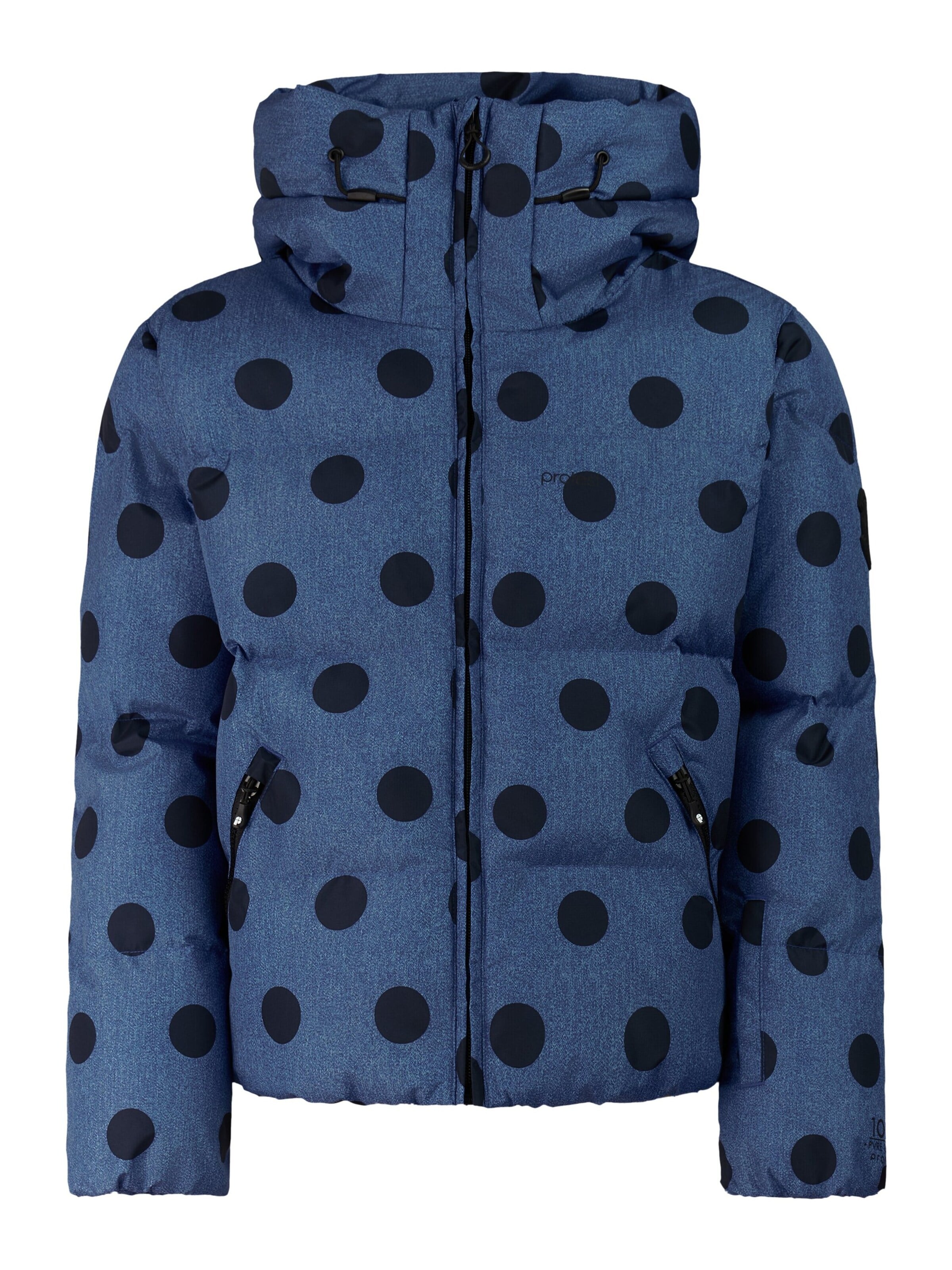 PROTEST Sportjacke 'PRTAngie JR'‌‌‌‌‌‌‌ in Blau: Vorderseite