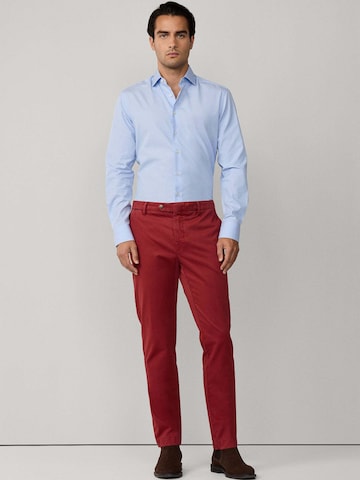Hackett London Slimfit Chino 'Kensington' in Rood
