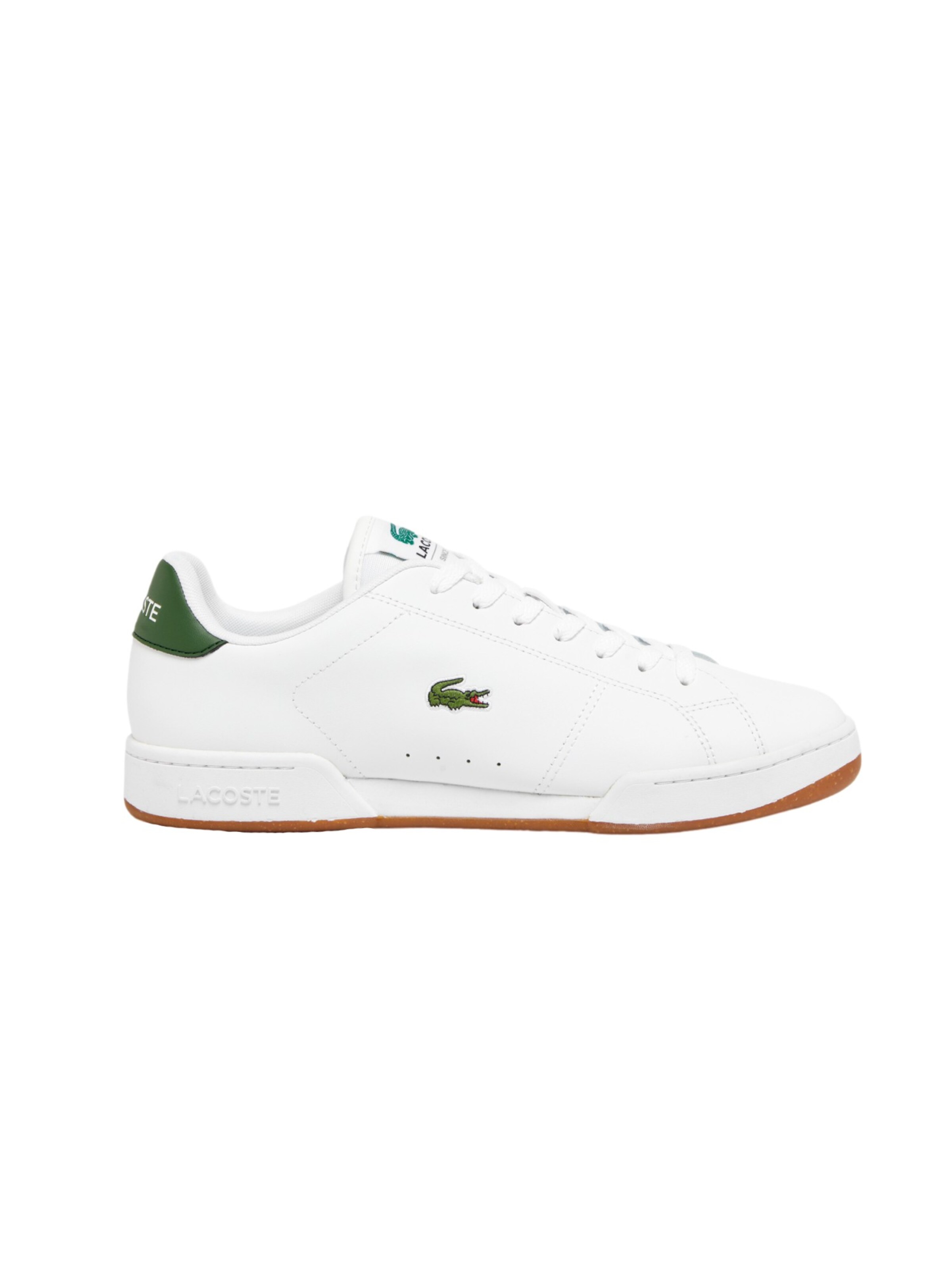LACOSTE Sneaker low 'Carnaby Cup' i hvid: forside