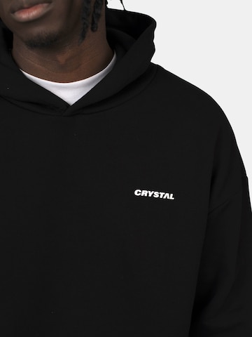 Crystal Paris Sweatshirt 'Dept. 75'‌‌‌‌ in Schwarz