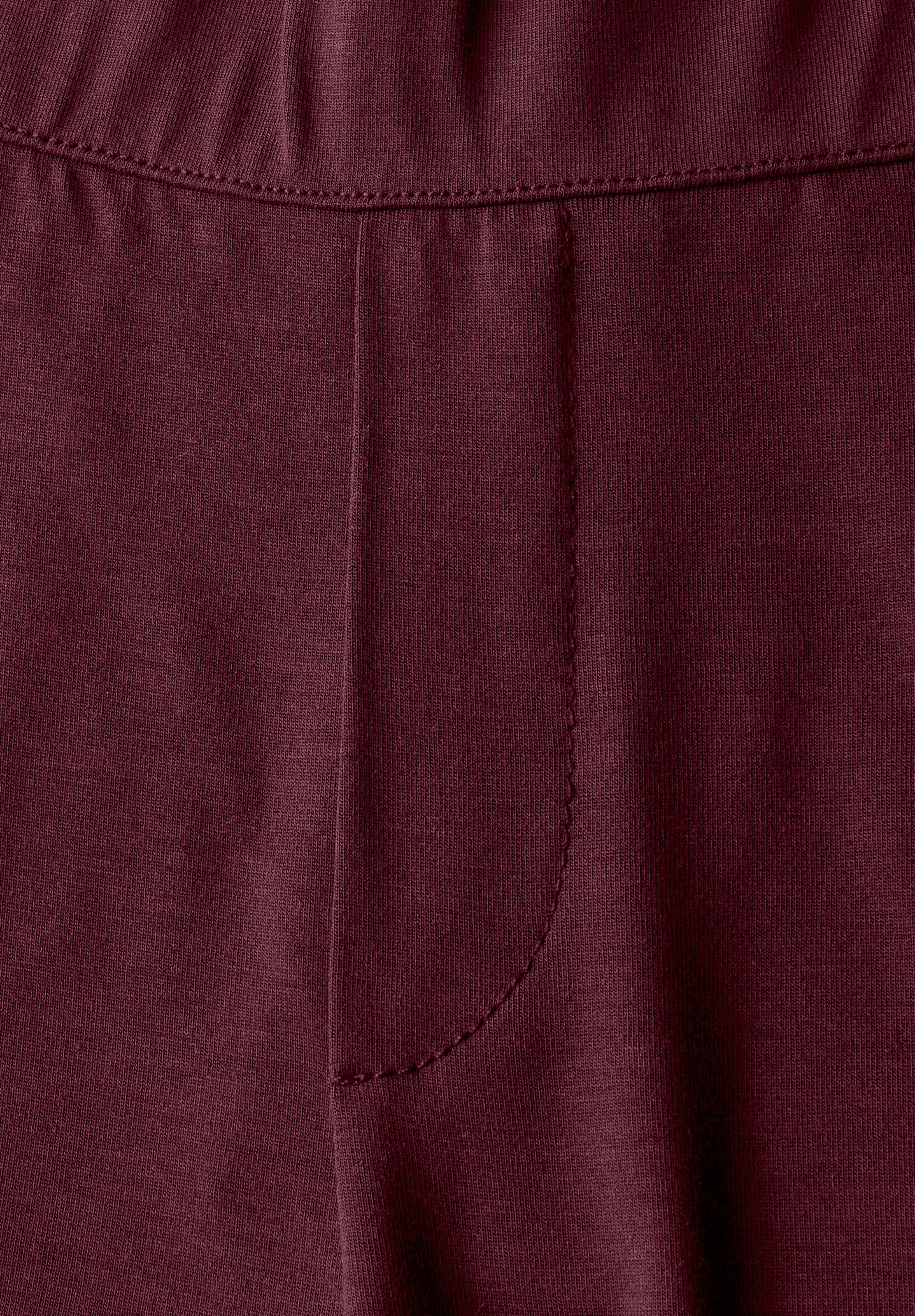 STREET ONE Loosefit Hose in Rot