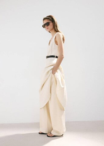 MANGO Kleid in Beige