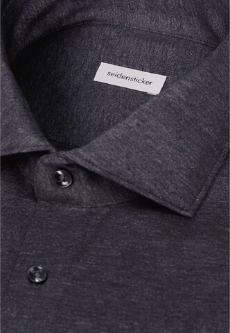 Coupe regular Chemise business SEIDENSTICKER en gris