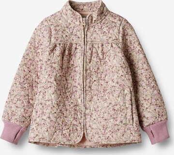 Wheat Between-Season Jacket in Pink: front