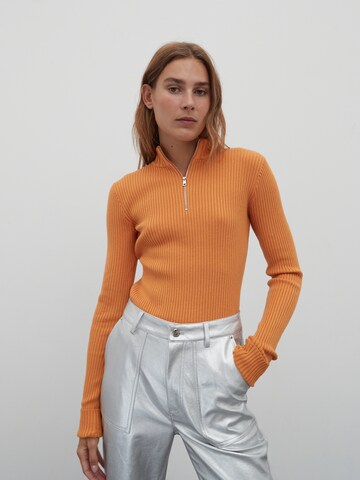 EDITED Sweater 'Alison' in Orange: front