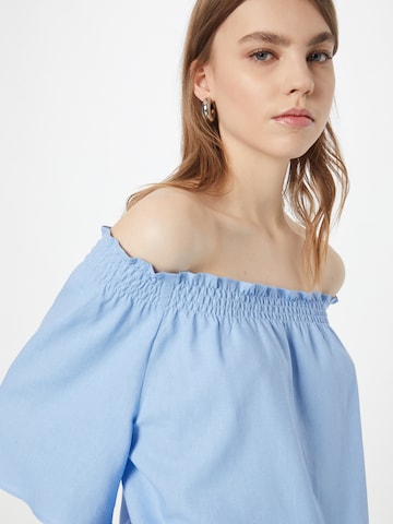 Cream Blouse 'Venta' in Blauw