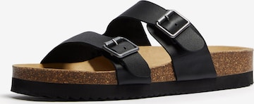 Bershka Pantolette in Schwarz: predná strana