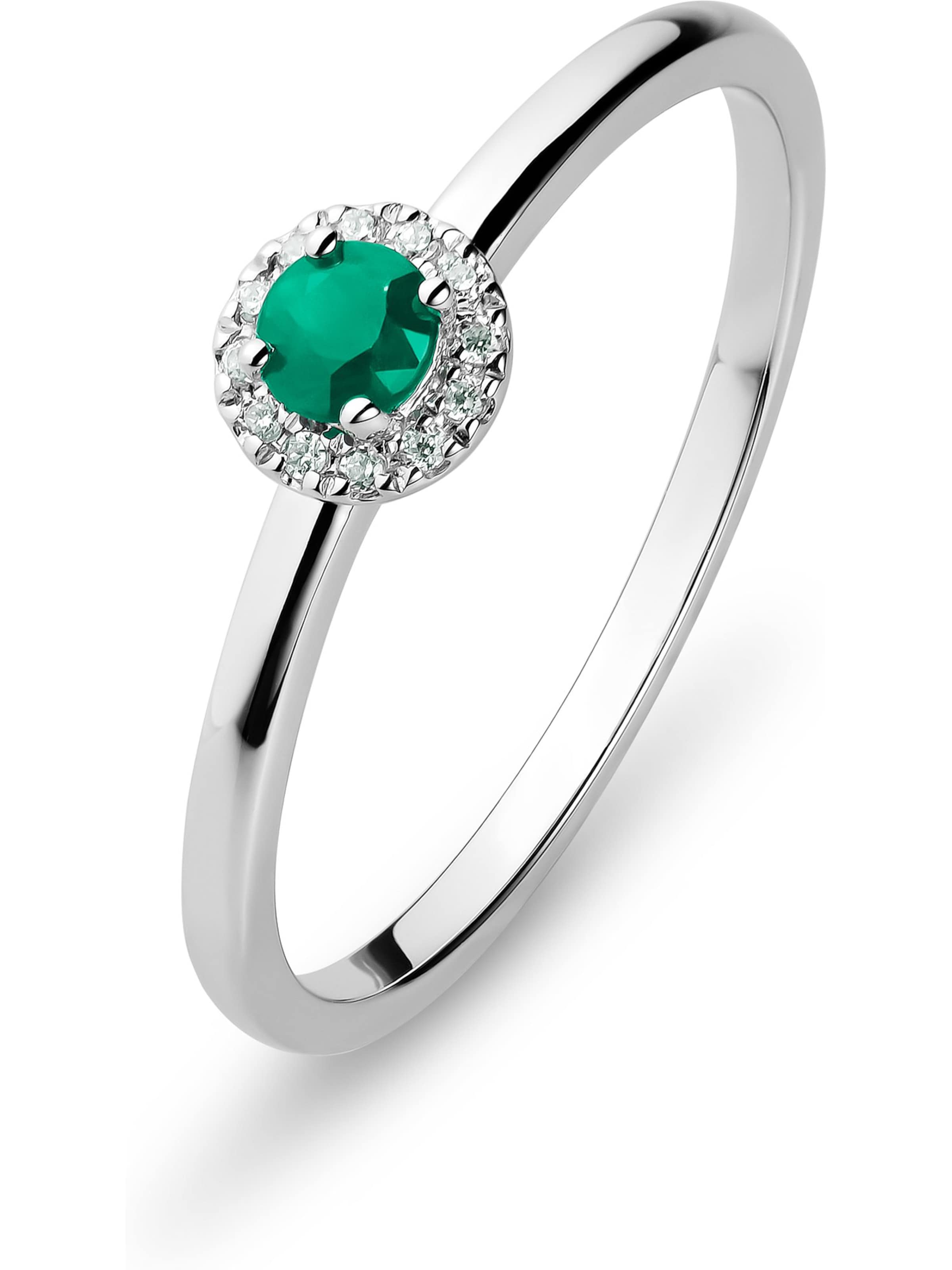 CHRIST Ring in Silber: Vorderseite