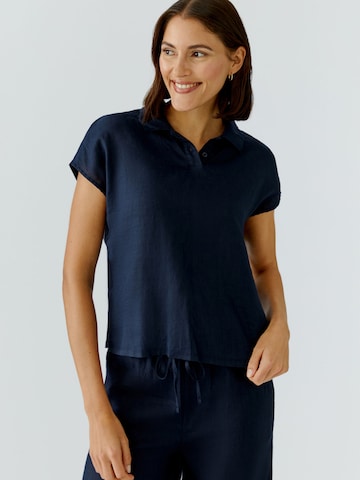 OUI Bluse in Blau: Vorderseite
