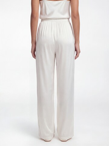 MYLAVIE by Sarah Harrison Loosefit Bukser i hvid