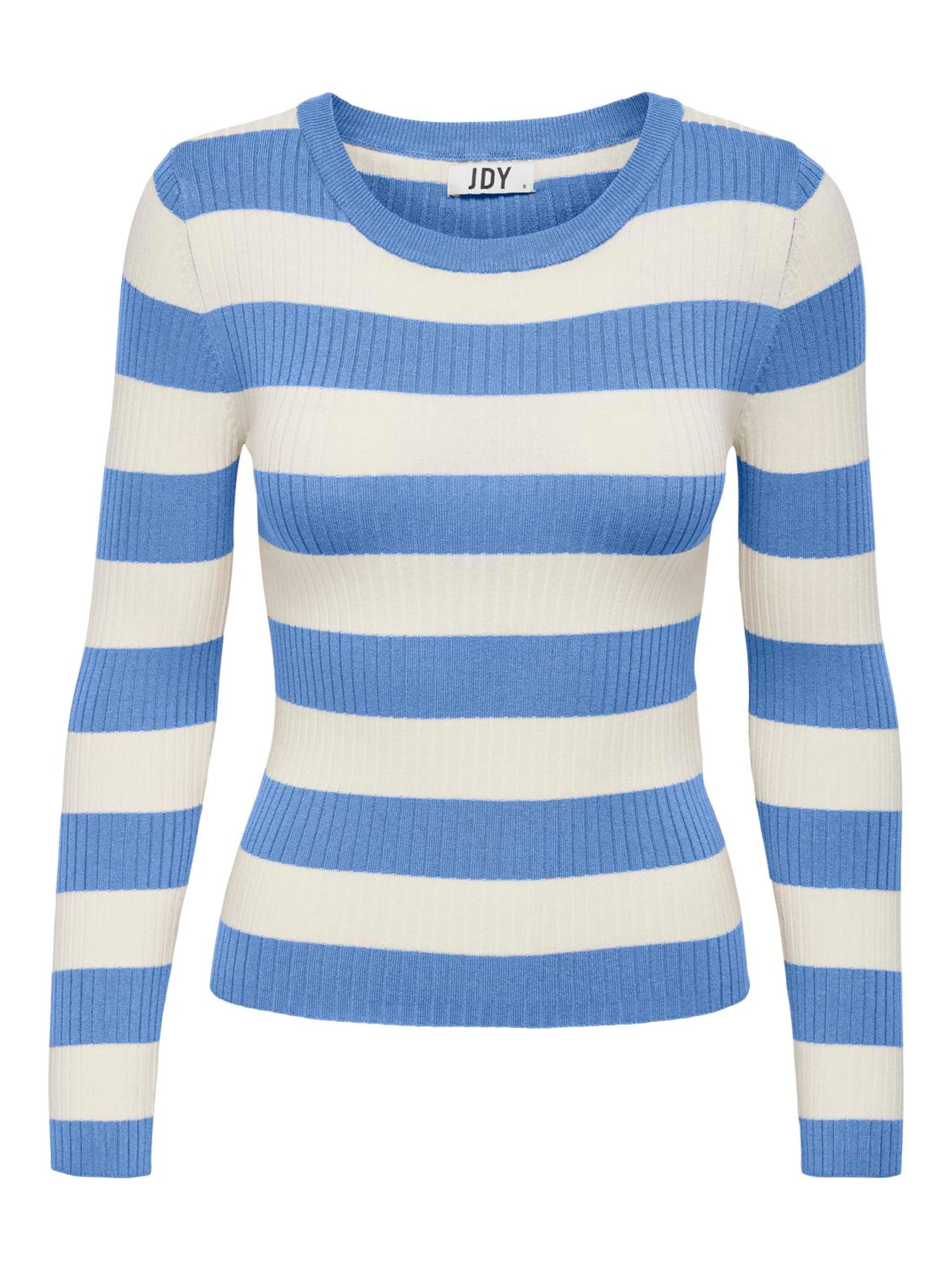 JDY Trui 'JDYPlum' in Blauw: voorkant