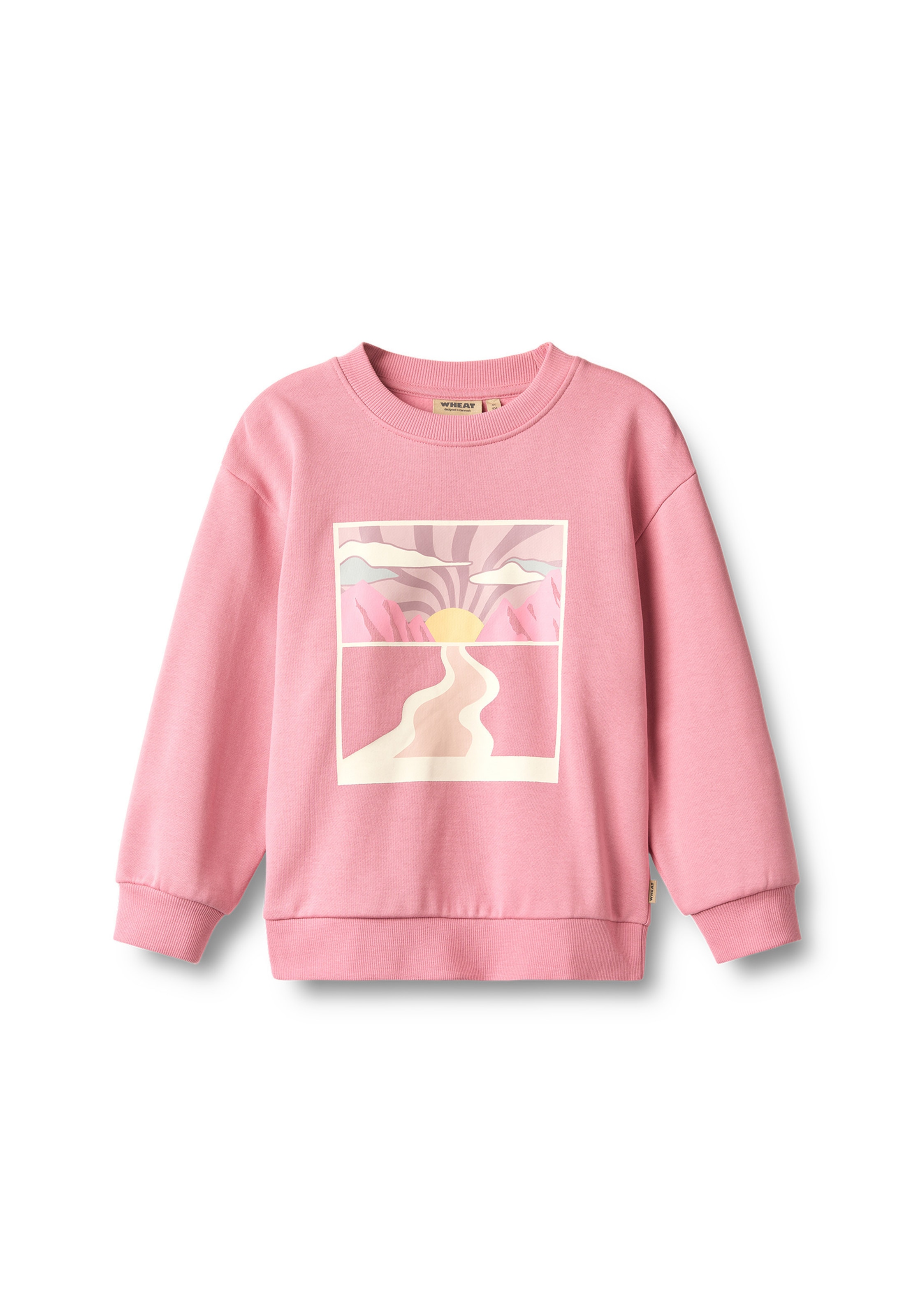 Felpa 'Ellis' di WHEAT in rosa: frontale