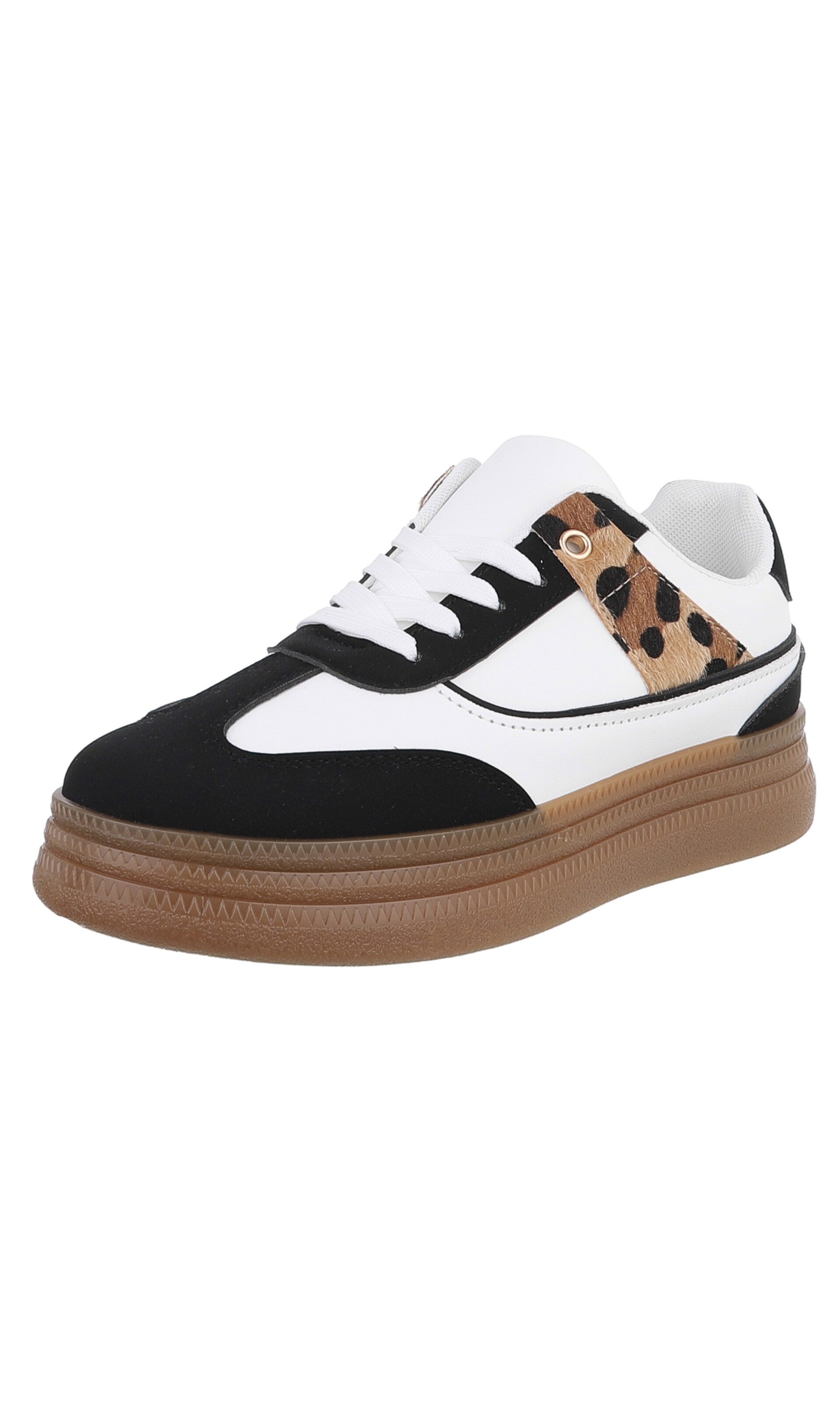 Ital-Design Sneakers in Brown / Light brown / Black / White, Item view