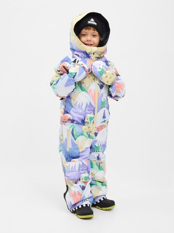 WeeDo Overall 'COSMO PASTELWORLD Schneeanzug' in Mixed colours: front