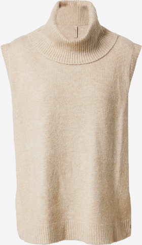 Soyaconcept - Jersey 'ELENORA' en beige: frente