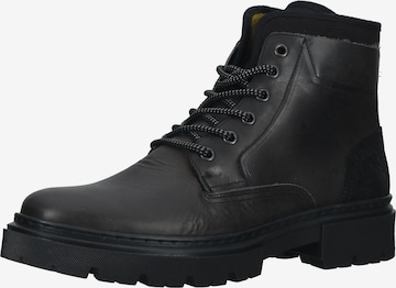 BULLBOXER Veterboots in Zwart: voorkant