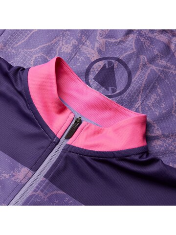 ENDURA Funktionsshirt 'Floral Block' in Lila