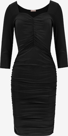 Makover - Vestido de gala en negro: frente
