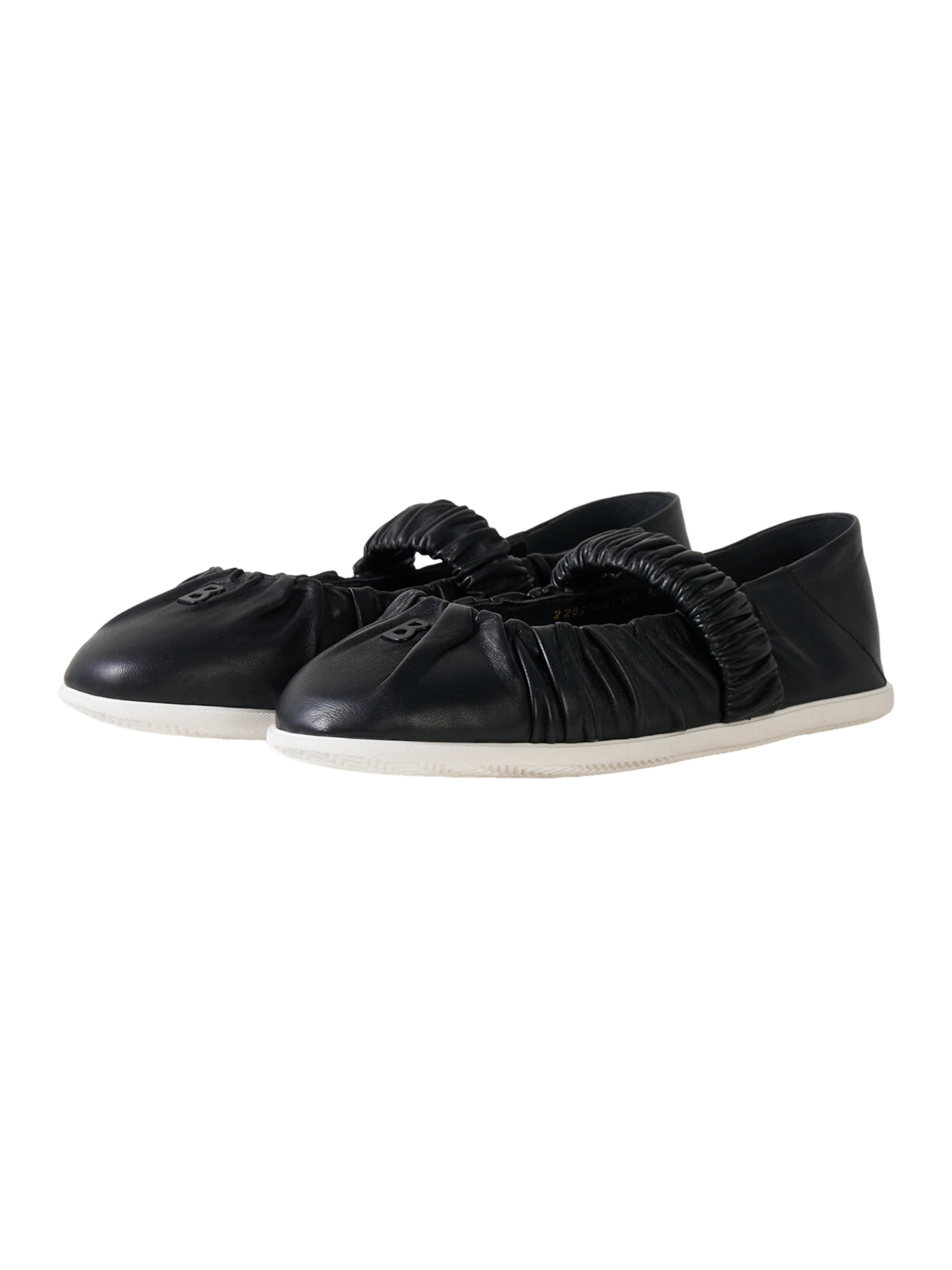 BOGNER Riemchenballerina 'Vienna' in Schwarz