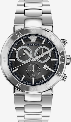 VERSACE Analoguhr in Silber: Vorderseite