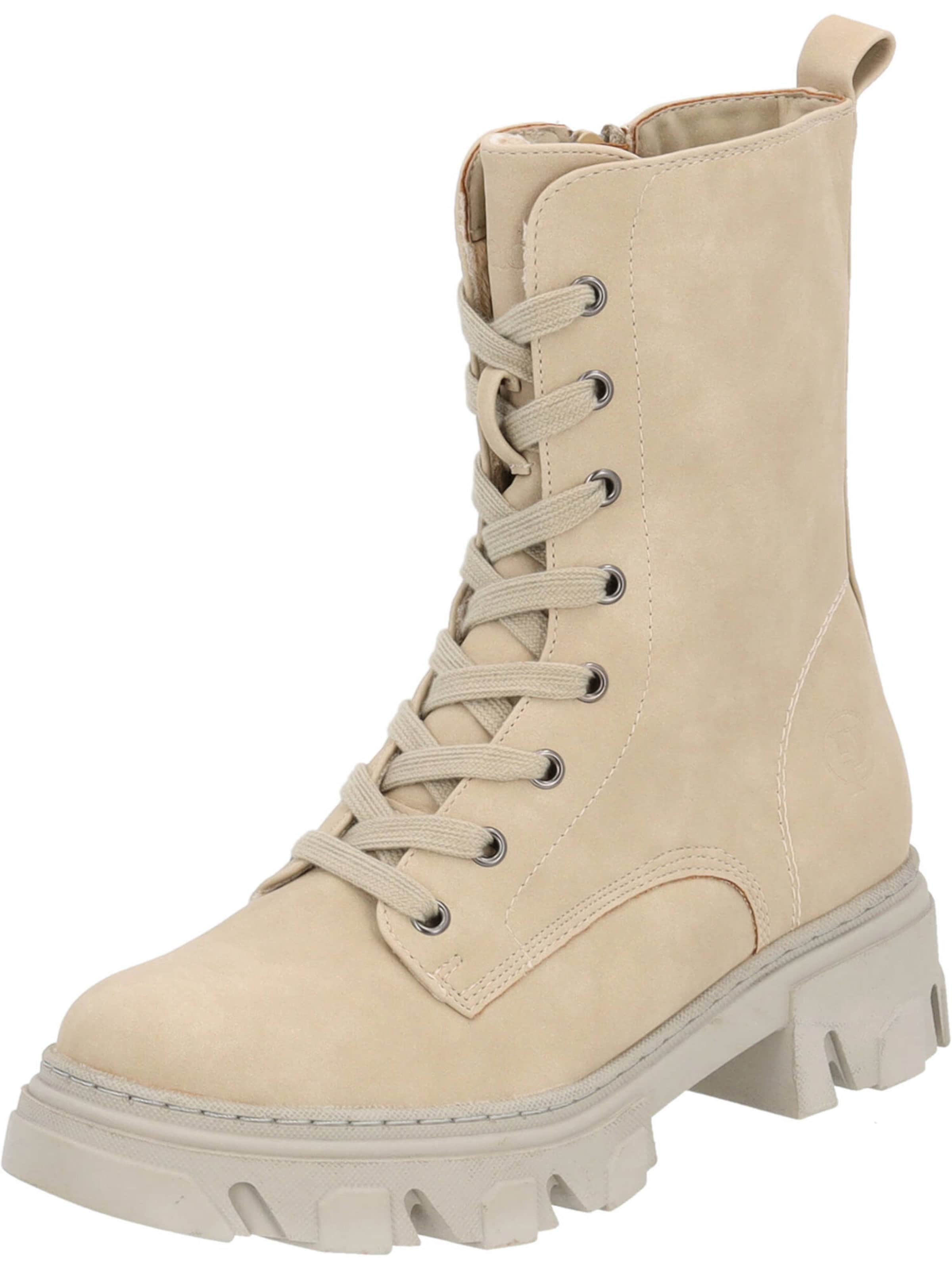 Lace up clearance boots beige