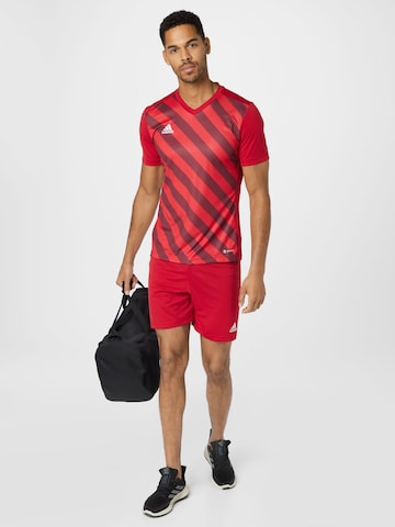 ADIDAS SPORTSWEAR Functioneel shirt 'Entrada 22' in Rood